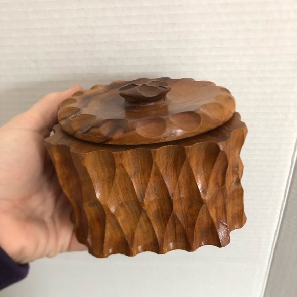 Vtg MCM Oliv-Art Covered Butter Dish - Picture 10 of 12